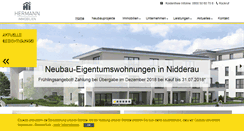 Desktop Screenshot of hermann-immobilien.de